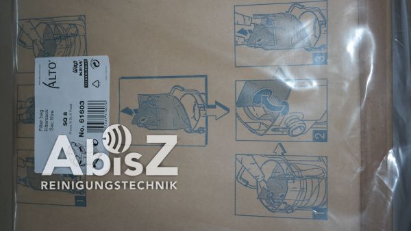 Nilfisk Filtersack SQ 8, VPE 5
