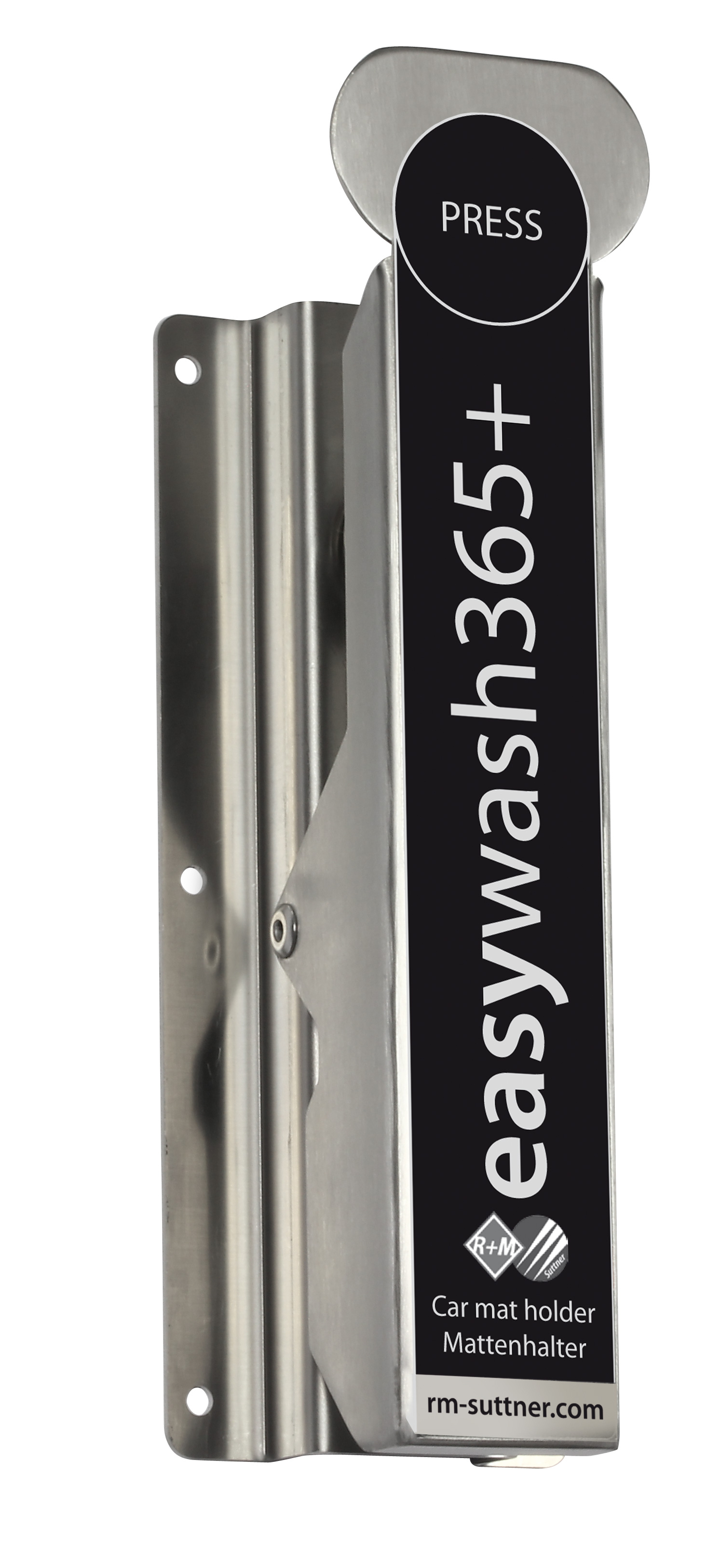 Mattenhalter easywash365+, Nassreinigung, 240 mm, Edelstahl