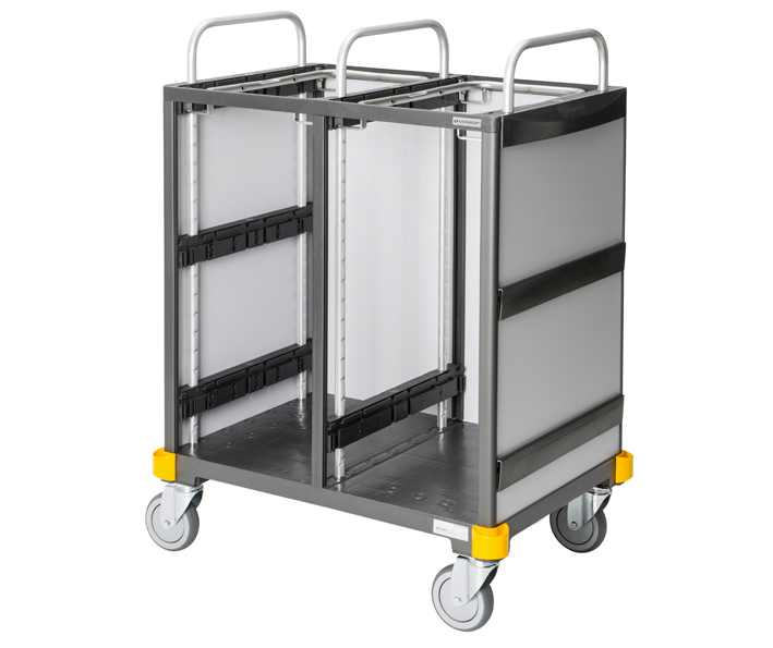 Vermop Equipe Wäschetransportwagen 2 x 120 l