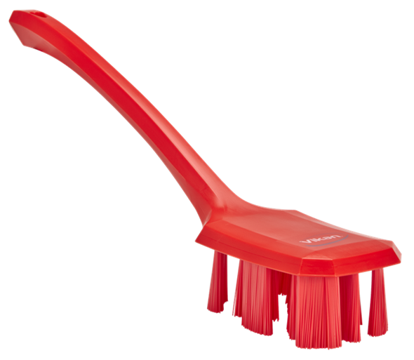 Vikan UST Handbürste mit langem Griff, 395 mm, hart
