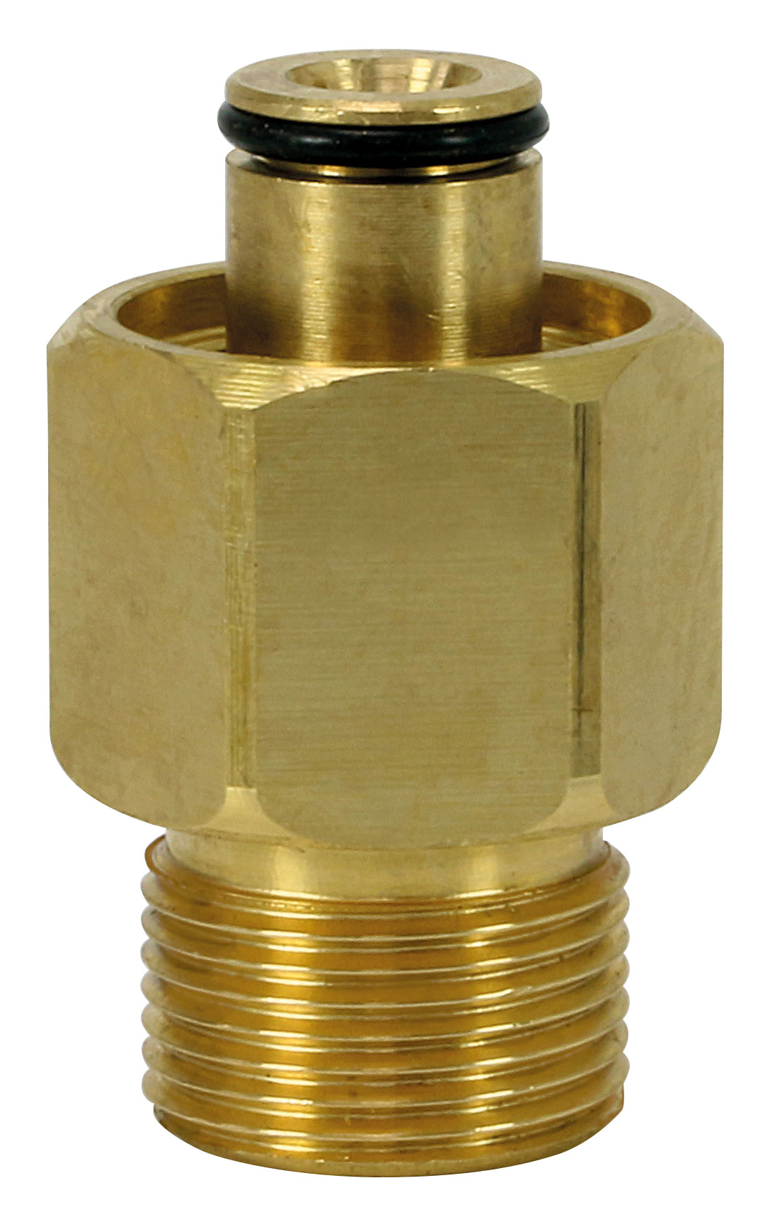 Adapter K-Lock-6 M22 x 1,5 AG : TR22 IG Messing