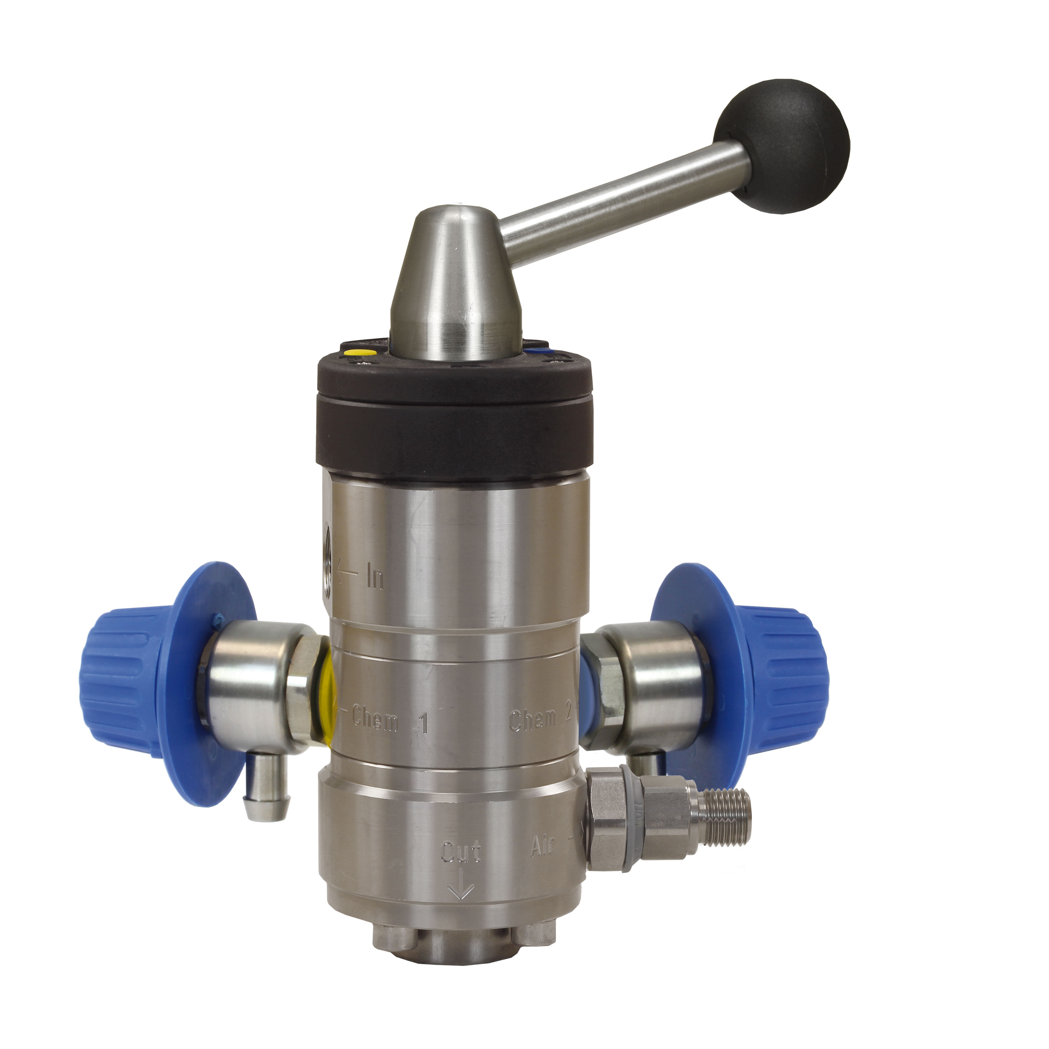 200-164-600 easyfoam365+ Schaum- und Desinfektionseinheit ST-164, mit Druckluft, 3/8"IG:1/2"IG, 2 x Tülle 9 mm