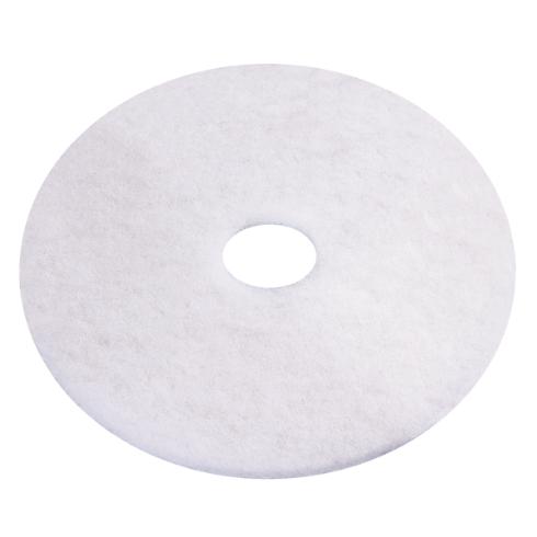 Nilfisk Eco Pad 6,5", Ø 165 mm, weiß, VPE 10