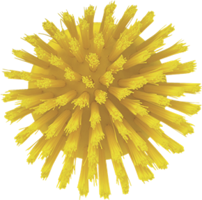 Vikan Handbürste rund, hart 110 mm