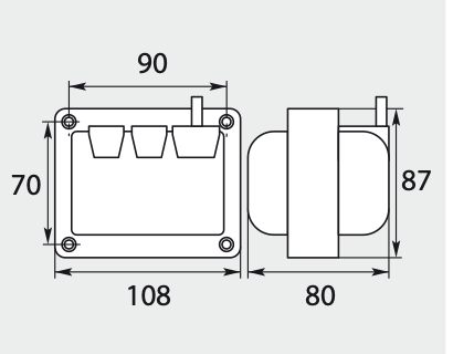 Zündtrafo COFI TRG 1020C Schraubanschluß