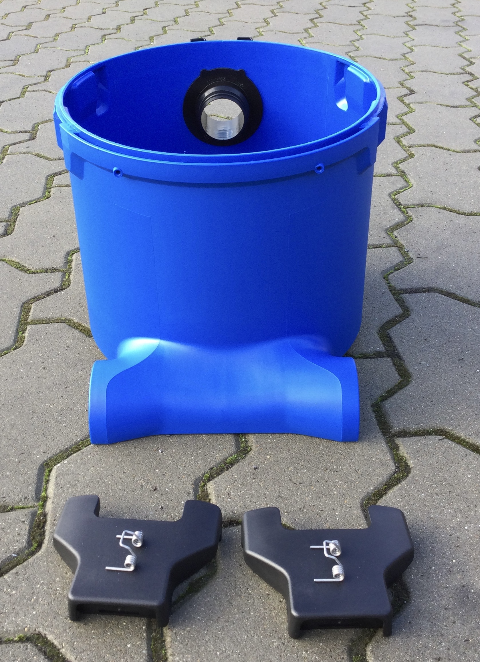 Behälter ATTIX 30 mit Klammern