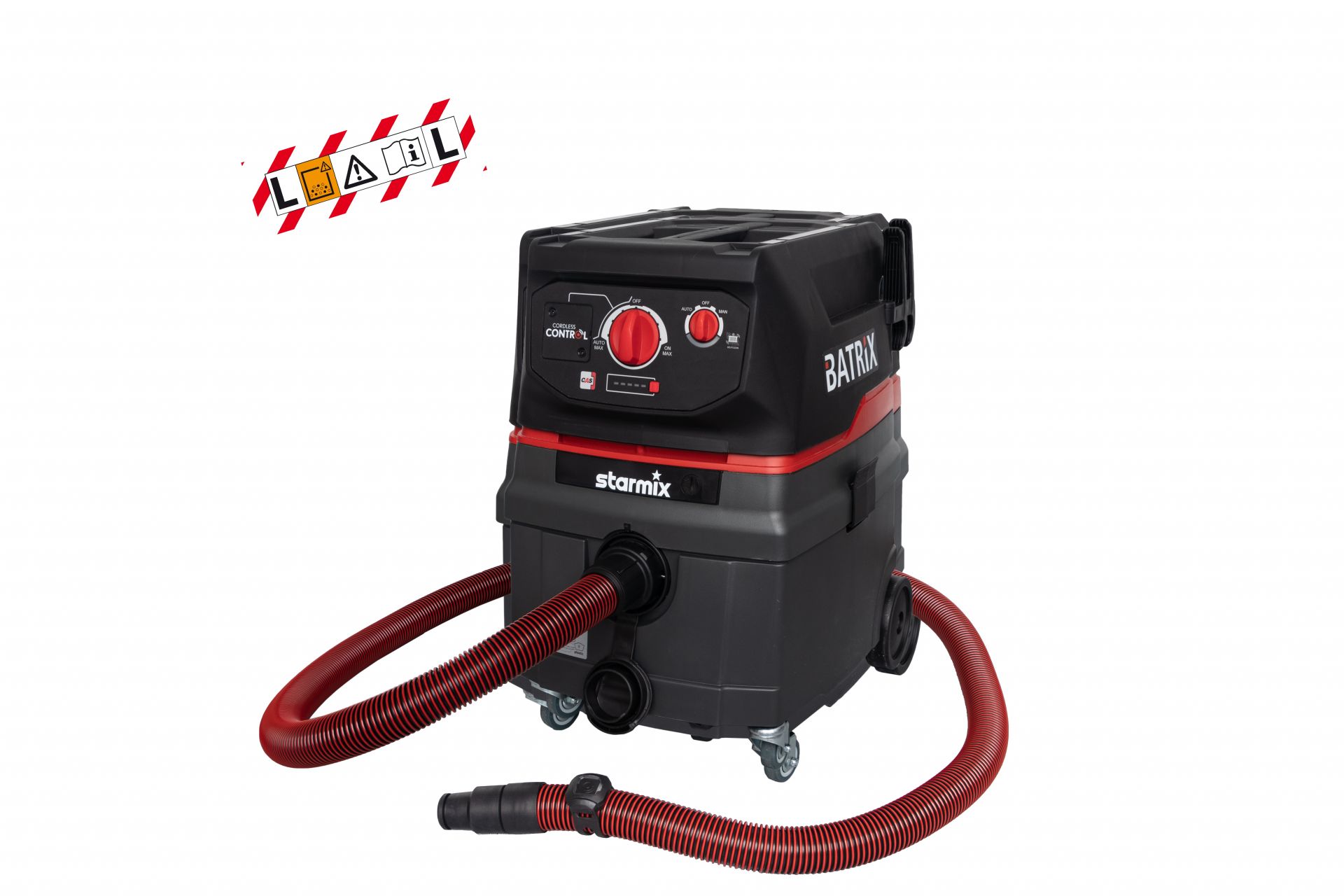 ISC BATRIX - AKKU-SAUGER 36-18V (ohne Akku und Ladegerät)