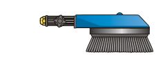 Rotierende Waschbürste 290 mm