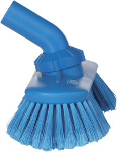 Vikan Waschbürste mit Drehgelenk & Wasserdurchlauf, 230 mm weich gesplisst