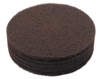 Pad_brown_enc Nilfisk Eco Pad 20", Ø 508 mm, braun, VPE 5 Stück