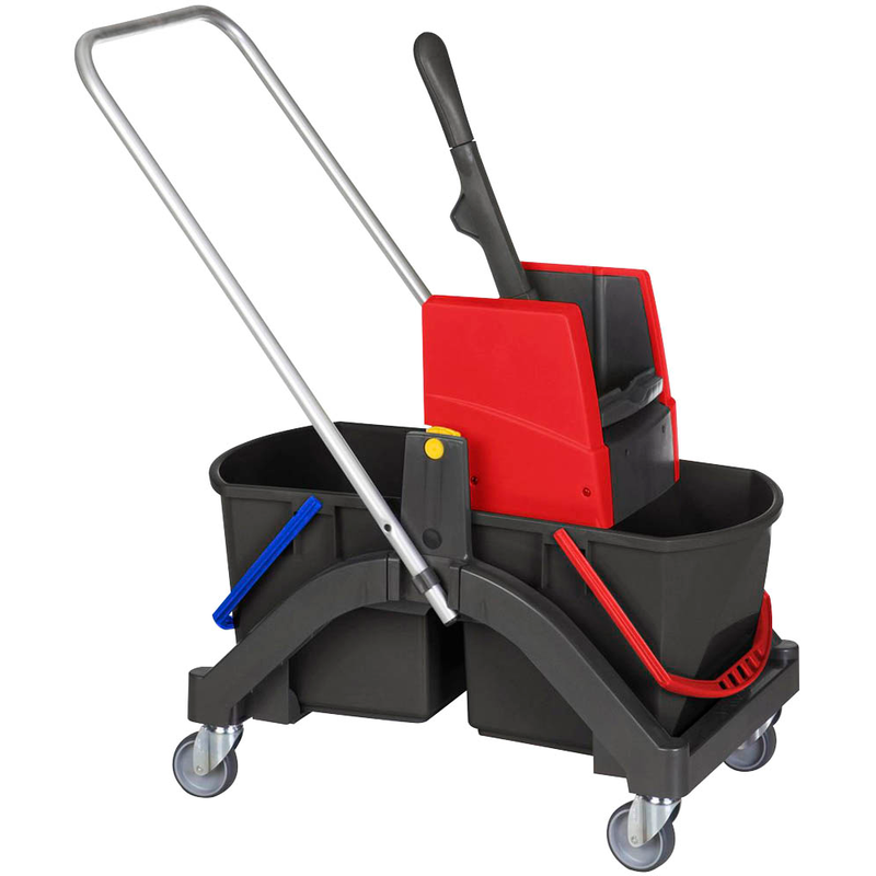 Vermop Nasswischwagen AQUVA, 2x 17 l
