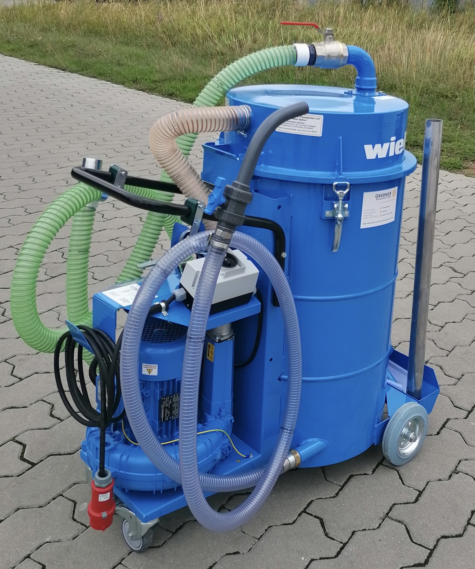 Wieland Flüssigkeits- und Spänesauger FS-216 DE Drehstrom 400V, 50HZ