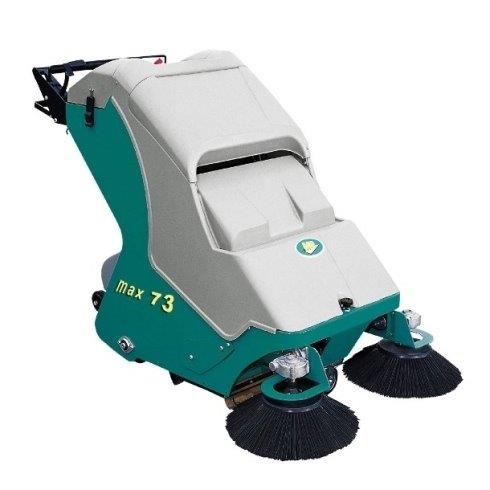 Max 73 BT, Kehr-Saugmaschine mit 1 Seitenbesen und mech. Filterrüttler