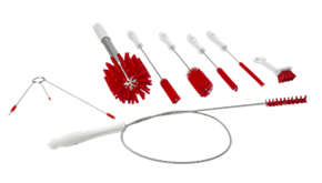 Vikan Bürstenset Softeismaschinen, 521 mm, rot