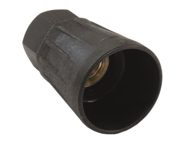 Kränzle Düsenschutz Messing / Kunststoff - Eingang M12 x 1.5 IG - Ausgang 1/4" IG
