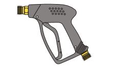 Unbenannt56fb975bea2e1 Kränzle Starlet II-Pistole Eingang ST30 M22 AG