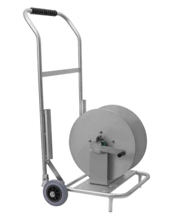 Fahrwagen für Schlauchaufroller ST-71 + STKI 20 + 40 (ohne abgebildetes Zubehör)