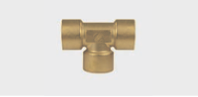 T-Stücke, Innengewinde, Messing