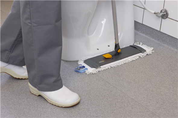 Vikan Damp 42, Taschenbezug, Pocket 40 cm, grau