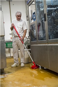 Vikan High-Low-Bürste/Winkelschrubber, 265 mm, medium