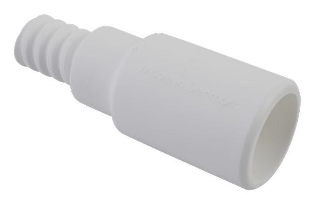 29955-1_ Vikan Adapter, Ø 25 mm, 85 mm, weiss, für US Innengewinde