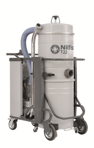 Nilfisk T22 und T40 W Nass- und Trockensauger mit Drehstrom