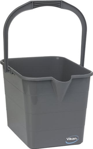 192585d5-5266-44d6-9e59-aaf273257bf7 Vikan Mopeimer,15 Liter, grau