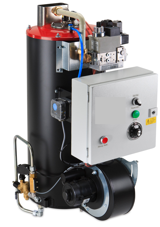 Gasbeheizte Brennerkammer BR1000G, 45 bis 70KW