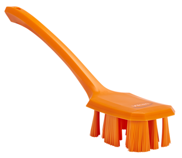 Vikan UST Handbürste mit langem Griff, 395 mm, hart