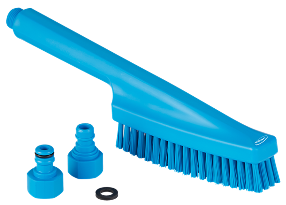 Vikan Handbürste, mit Wasserdurchlauf, 330 mm, hart