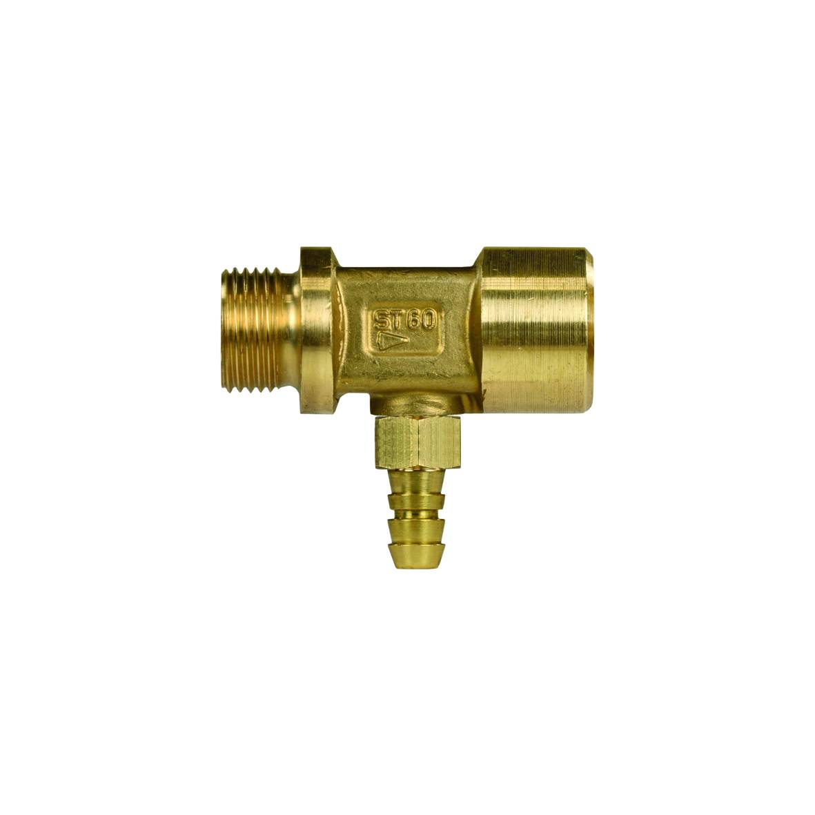 Schauminjektor ST-60.1 - 3/8" IG / 3/8" AG (ohne Dosierung)