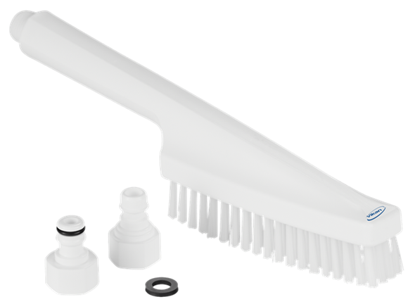 Vikan Handbürste, mit Wasserdurchlauf, 330 mm, hart