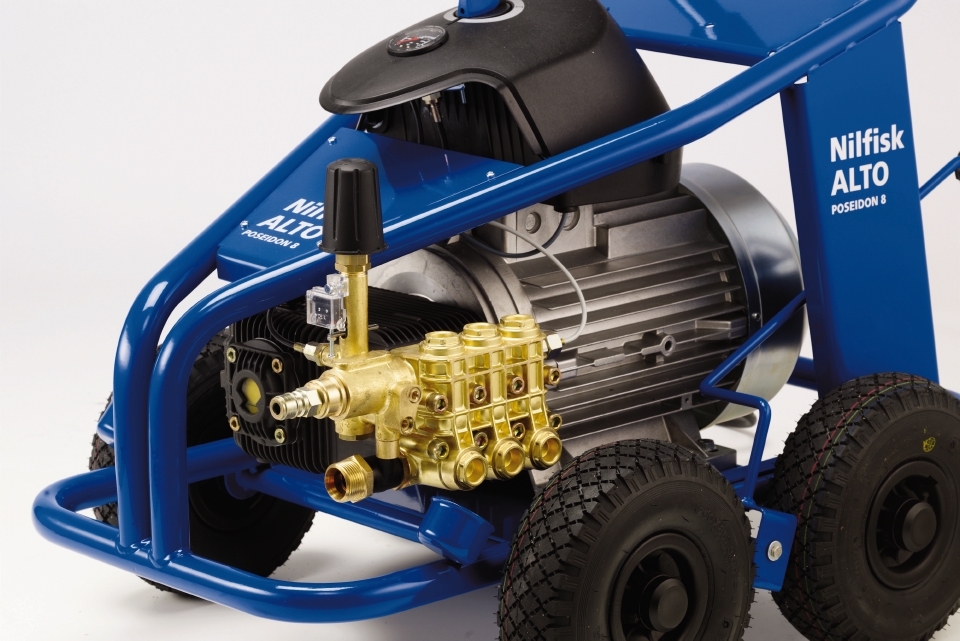 POSEIDON-8_motorpump Nilfisk MC 8P-180/2100 Kaltwasser Hochdruckreiniger, Drehstrom