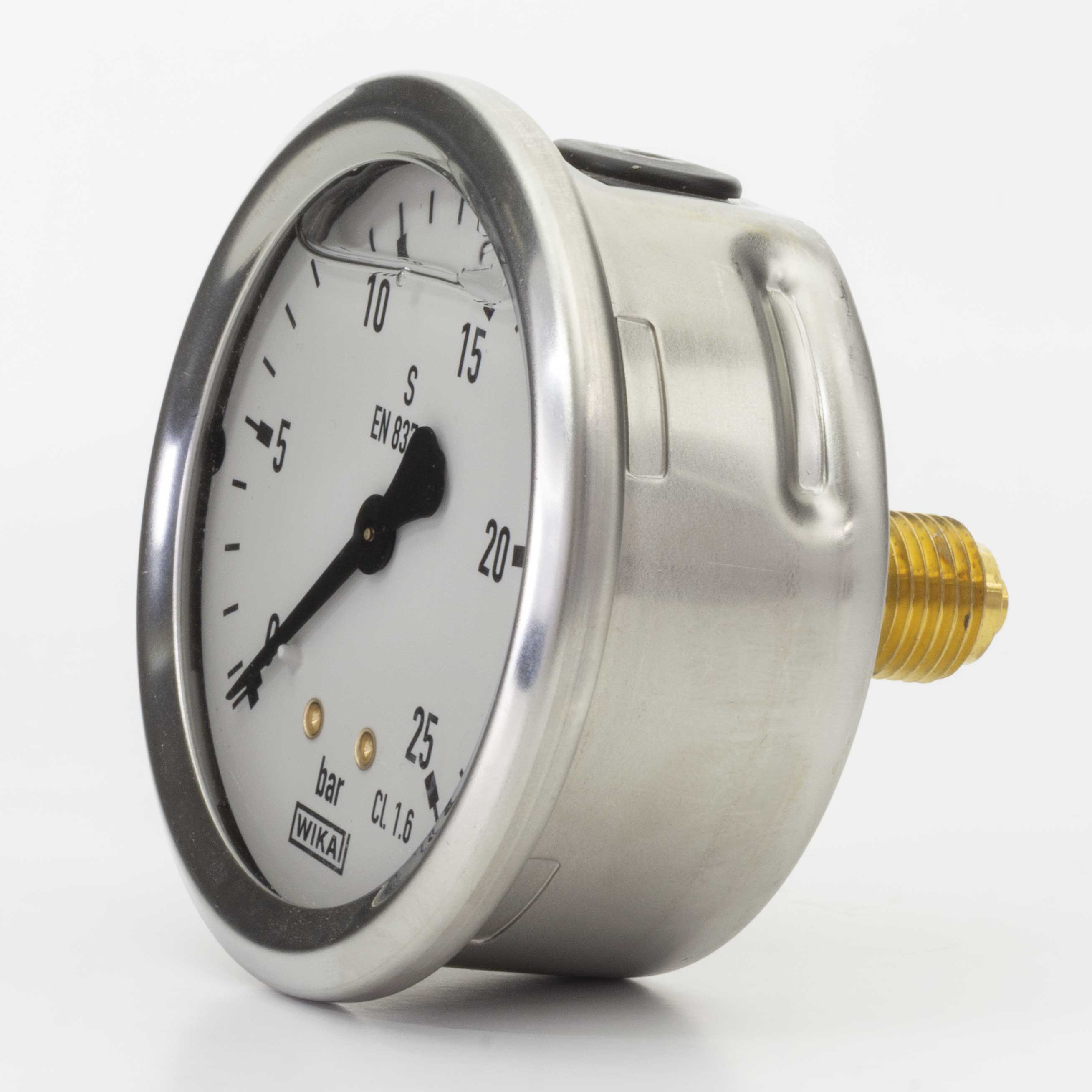 548-025-g2 Niederdruck Manometer - 63 MM - 0-25 BAR - 1/4"AG - EDELSTAHL WIKA