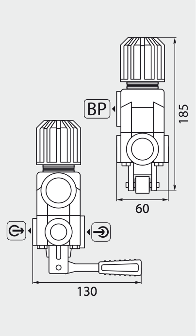 INTERPUMP Umlaufventil TIMAX
