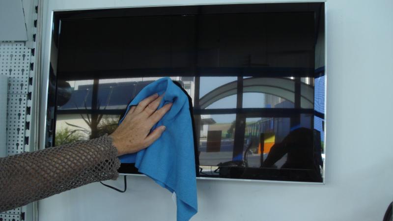 Laser1 Microfasertuch Tricot Laser Auto 40x40 cm blau