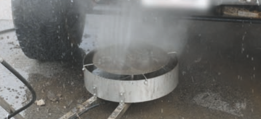 Unterbodenreiniger Hurricane-520, 3/8"IG o.Düsen 1/8"AG