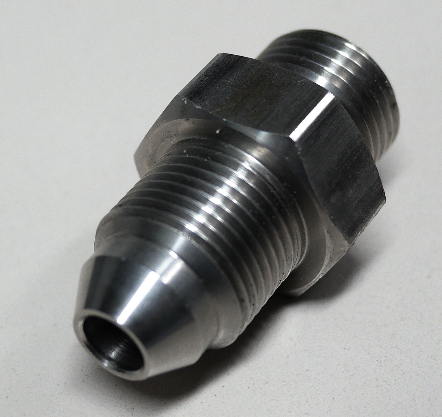 Nippel HP SS 1/2" BSPP - 13/16"UNF - 1000 bar (für Fußventil)