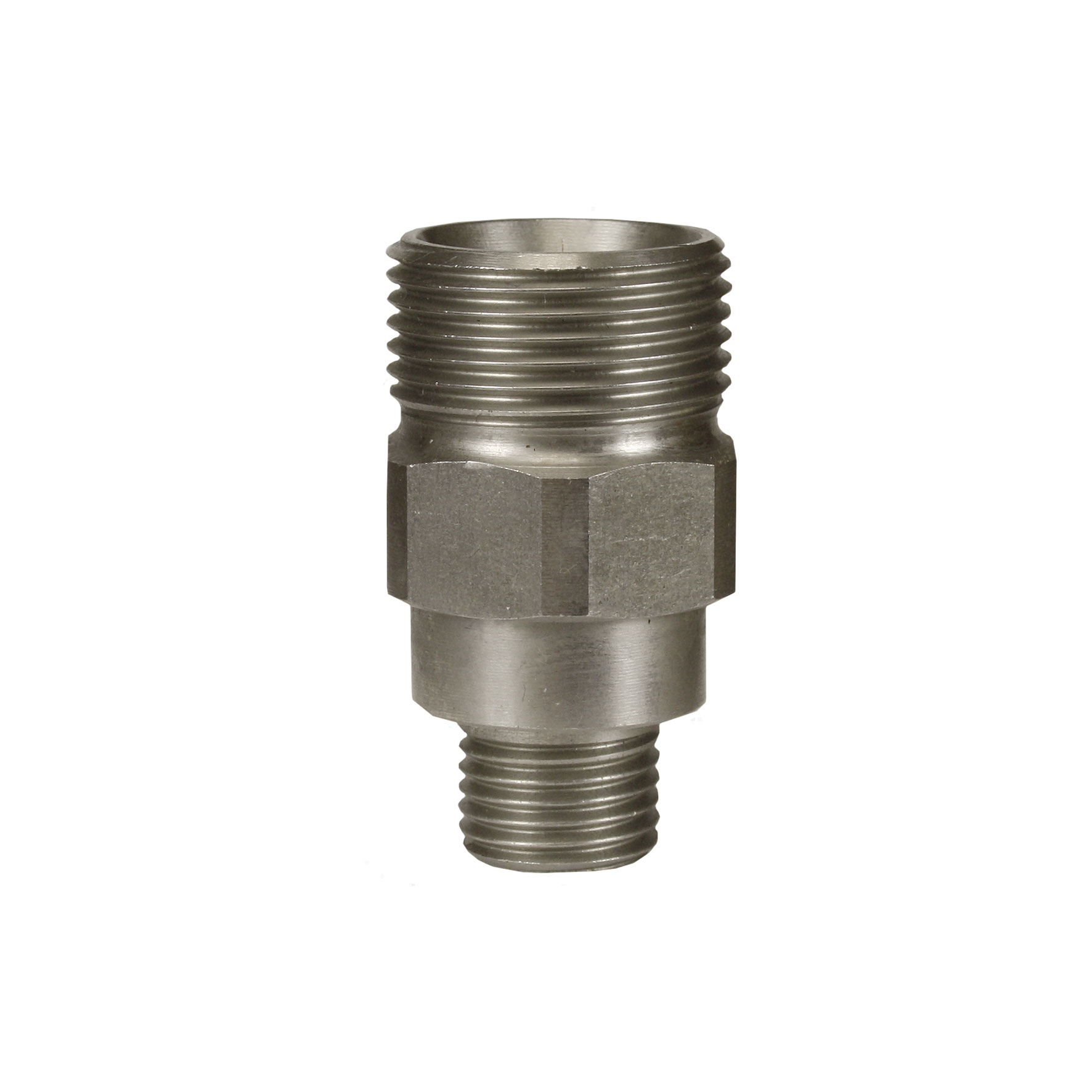 Handverschraubung mit Langnippel, M22 AG : 1/4" AG. Langbohrung