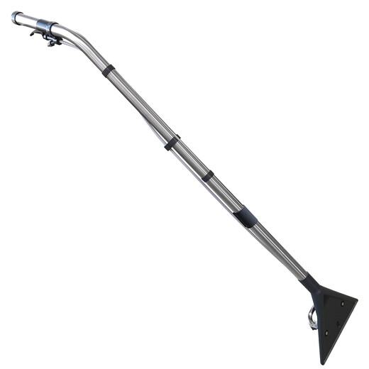 CLEANFIX Teppichadapter 2Düsen, 26cm, mit Chromstahlhandrohr