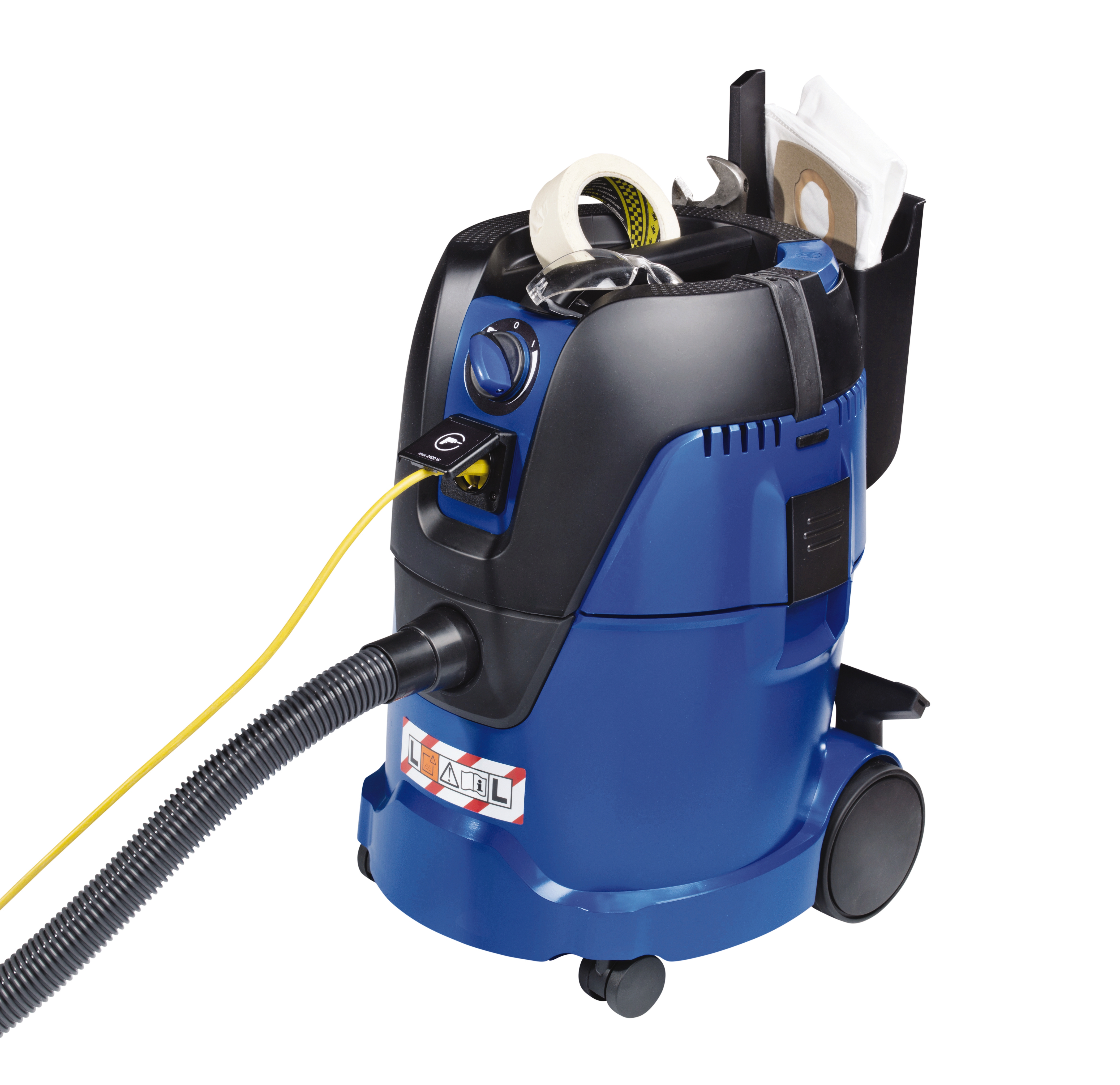 AERO-26-2L_Tool-solution1 AERO 26-2L PC Nass- / Trockensauger, Gerätesteckdose mit Einschaltautomatik und SoftStart