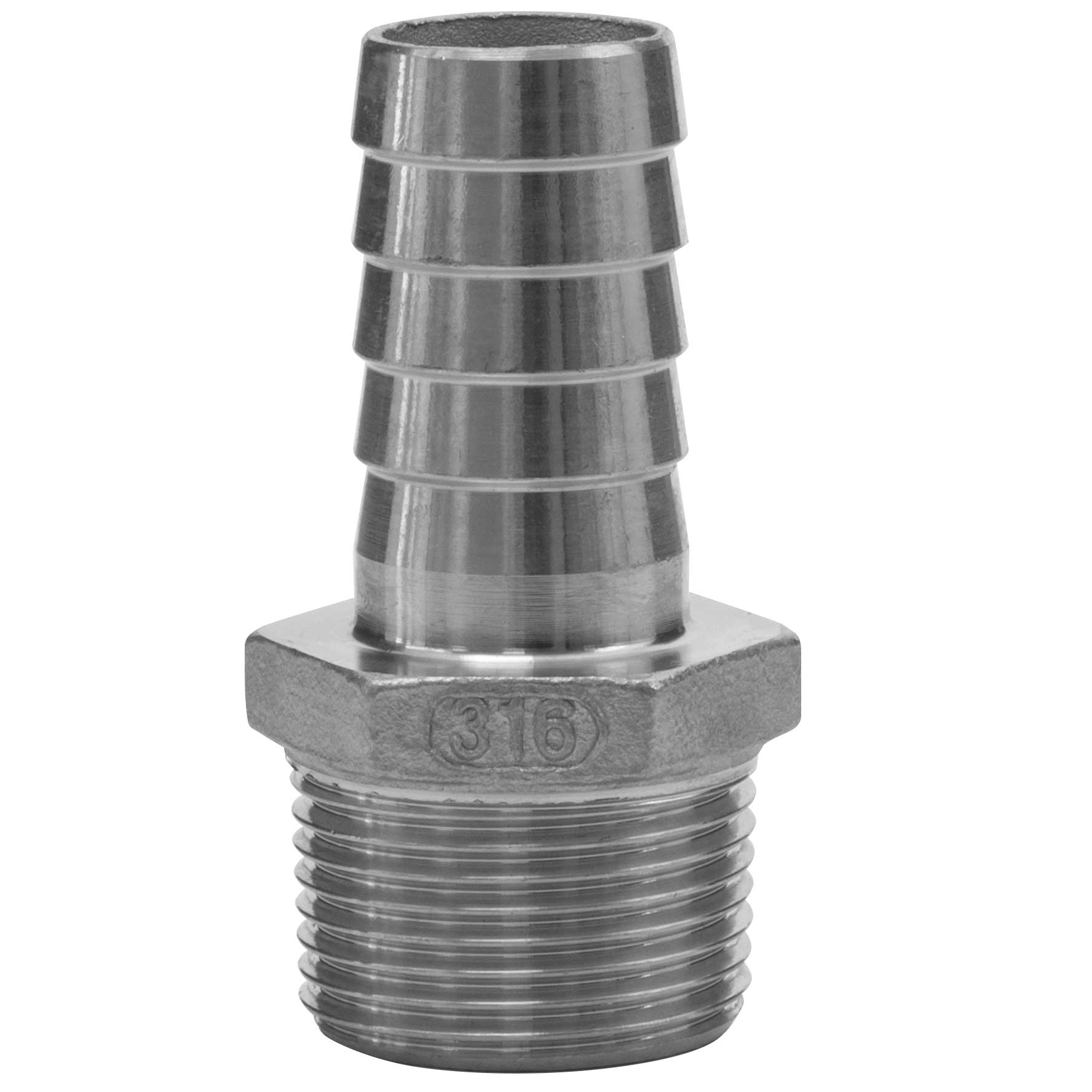 Armaturen für blufood® - Schlauchtülle 3/4" AG