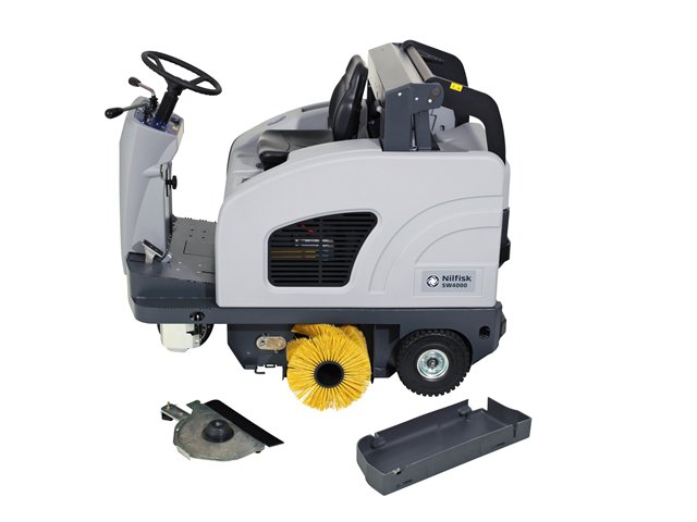 Nilfisk SW 4000 Bodenreiniger, Kehrmaschinen
