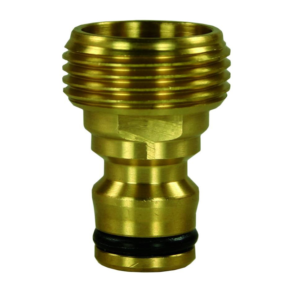 728321 Schnellkupplungen, Hahnstück "Universal", AG, Messing