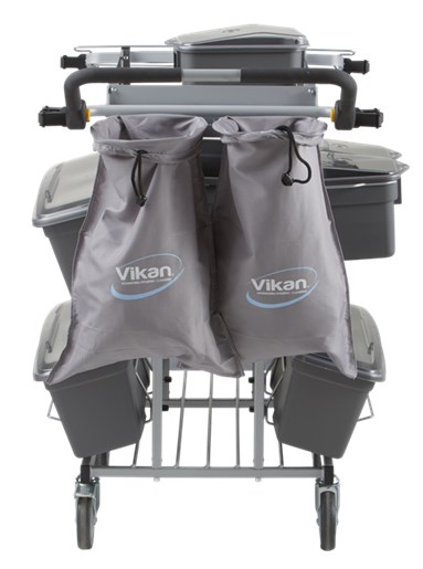 Vikan Reinigungswagen, gross, 60 cm, grau