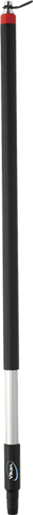 2a018a73-4989-40ae-8434-bfcad892e9dc Vikan Stiel mit Wasserdurchlauf, Vikan-Schnellkupplung, Ø 31 mm, 1010 mm, schwarz