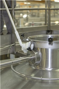 Vikan Waschbürste mit Drehgelenk & Wasserdurchlauf, 230 mm weich gesplisst
