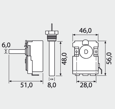Thermostat Emerson 8654