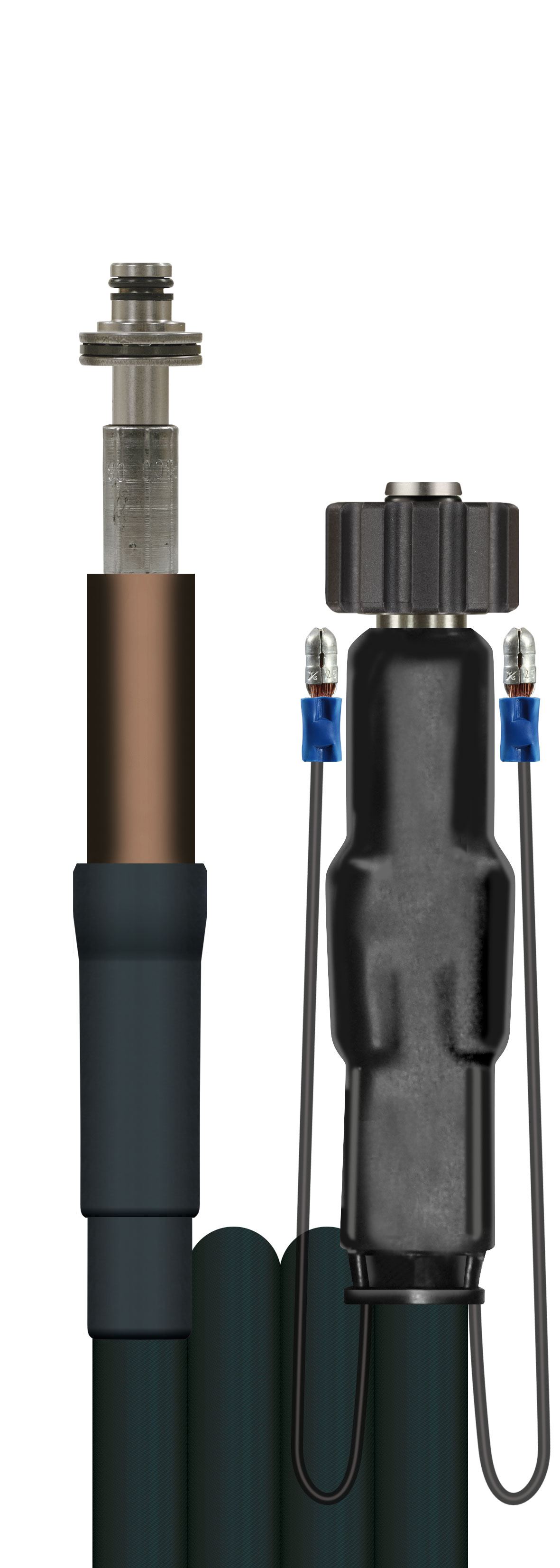 M22 x 1,5 HV mit E-Kabel : 10 mm Stecknippel mit Lager 