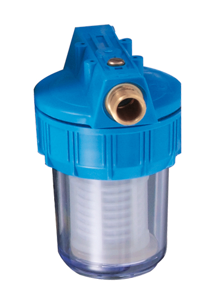 133200_133201_5-Zoll-Filter Wasserfilter 5" kpl. Eingang 3/4" AG | Ausgang 3/4" IG